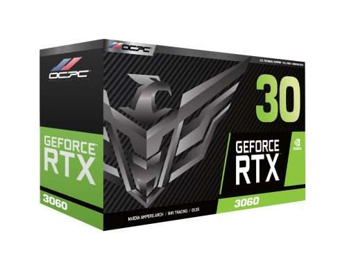 OCPC RTX 3060 12GB GDDR6 DUAL FAN Graphics Card