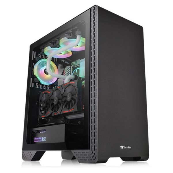 Thermaltake S300 Tempered Glass (TG) Mid-Tower Chassis