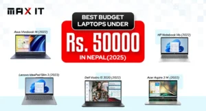 Best Budget Laptops Under Rs. 50,000 in Nepal in 2025