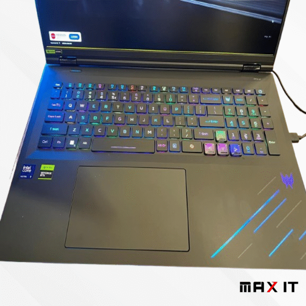 ACER PREDATOR HELIOS 18 AI (INTEL CORE ULTRA 9 295HX 15th GEN | 64GB DDR5 6800MHZ RAM | 4TB PCIE NVME GEN 5 SSD | RTX 5080 (16GB) DDR7 GRAPHICS MAGKEY 4.0 | 18" WQHD (3220*1800 )250"HZ DISPLAY | 3 YEARS HARDWARE WARRANTY - Image 2