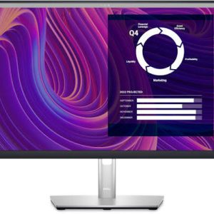 ell P2423D 23.8-inch QHD IPS Professional Monitor – 2560 × 1440 | 60Hz | 300nits |USB Hub | Fully Height Adjustable Stand | 3years replacement warranty